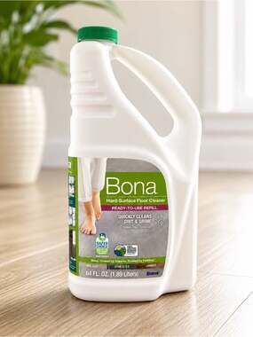 Hard-Surface Floor Cleaner Refill - White with Green Cap